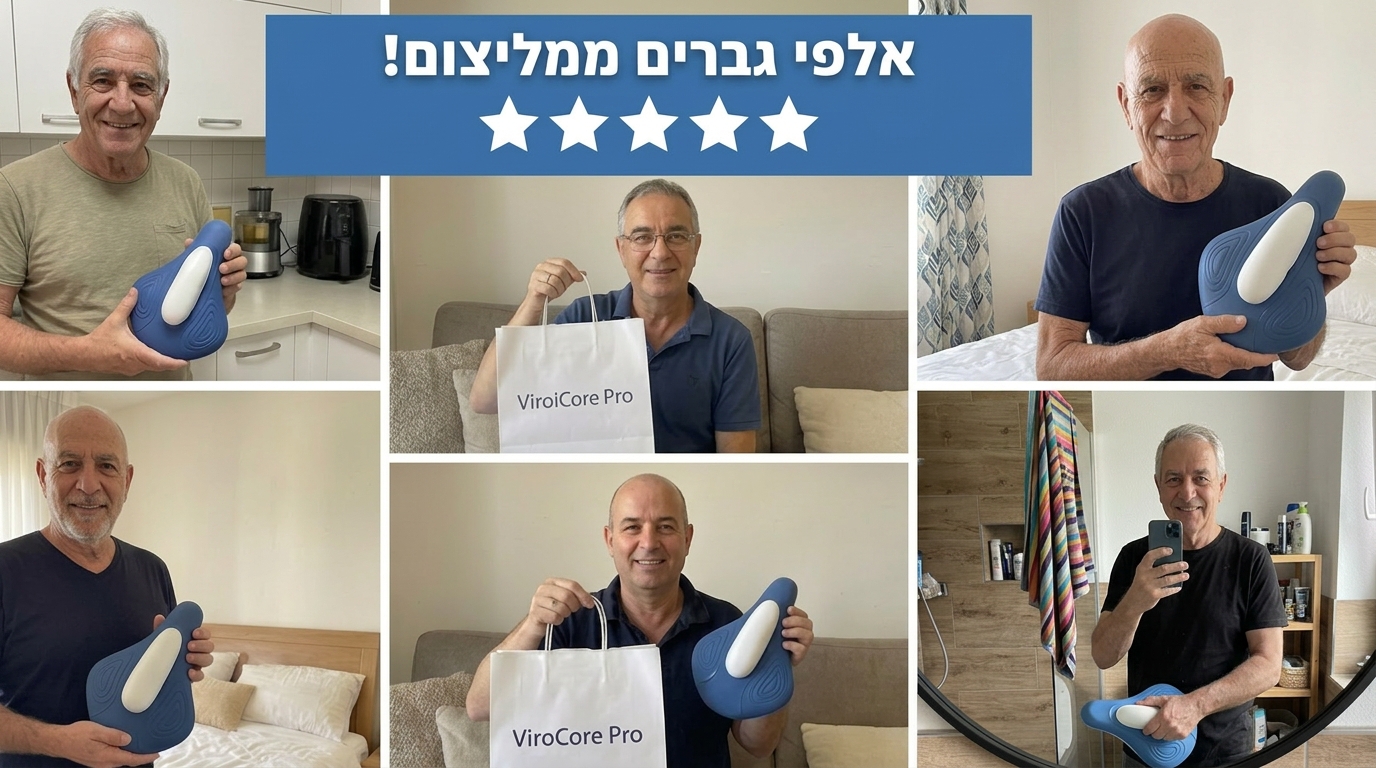 אלפי גברים ממליצים על ViroCore Pro